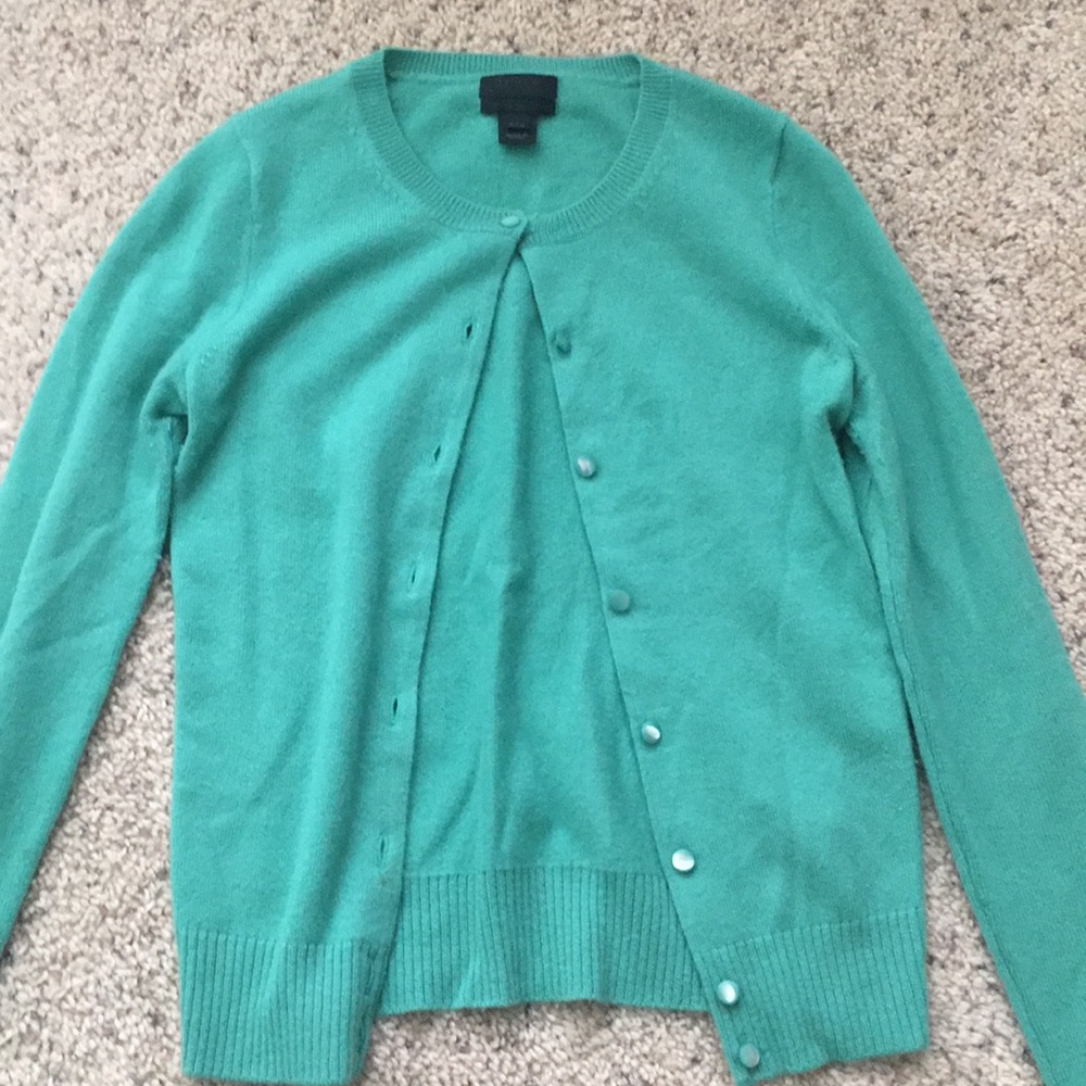 J. Crew cashmere cardigan